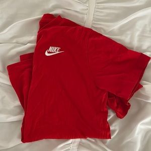 Red Nike tshirt